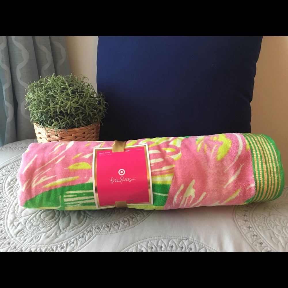 Lilly Pulitzer target beach towel